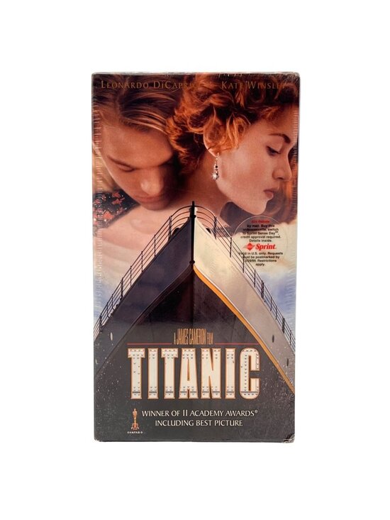 Paramount Other - Titanic 1997 VHS 2-Tape Set Digitally THX Mastered Sealed Collectors Edition NEW
